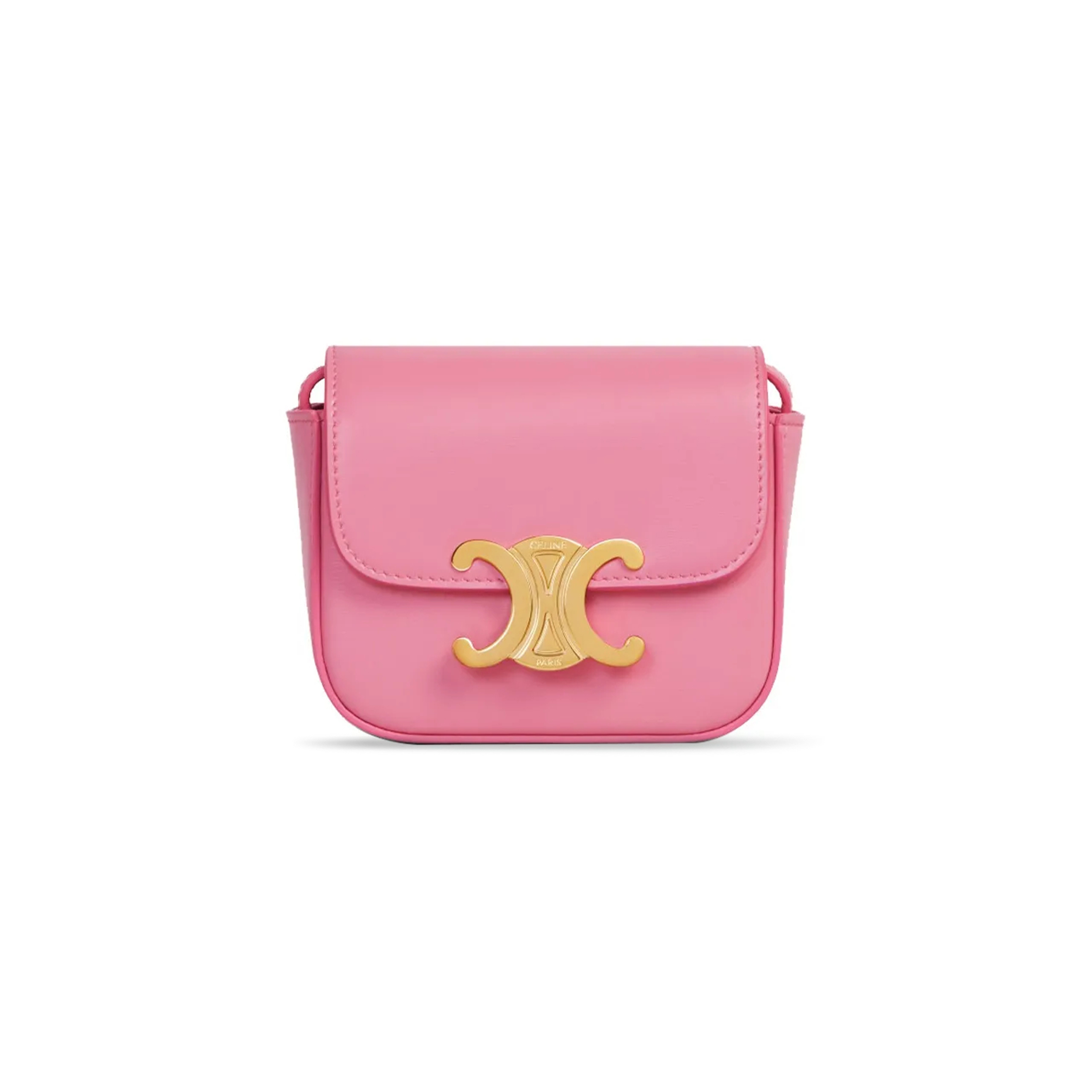 Ce**e mini claude in shiny calfskin 10i513dpv.25fo (11*8*4cm)